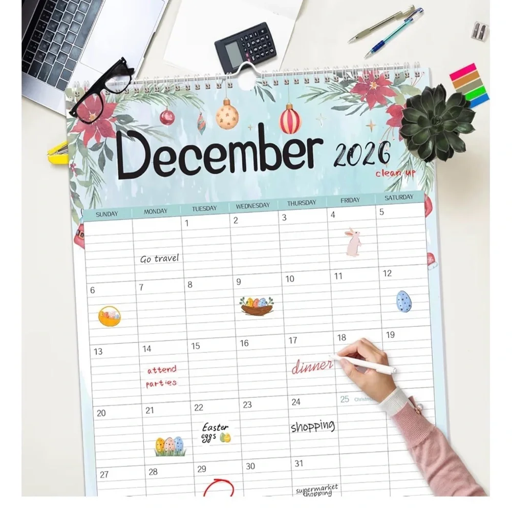Extra large wall calendar